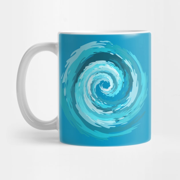 Ocean Swirl by Clutterbooke